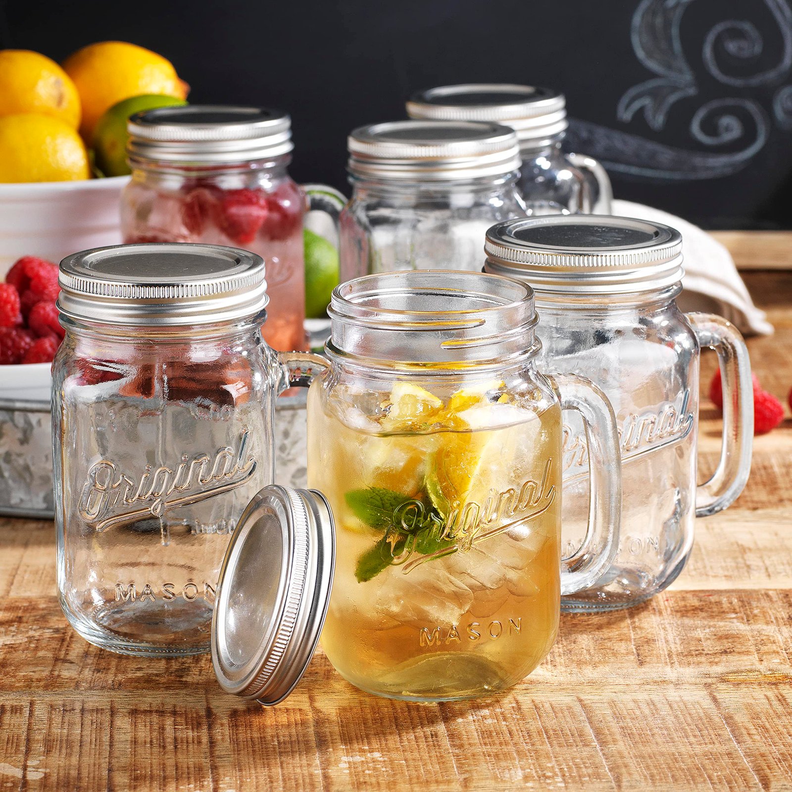 Glass Jars & Mason Mugs